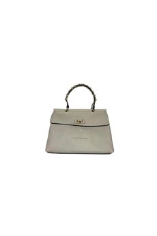 MILK WOMEN'S HANDBAG IN ROCCO BAROCCO ECO-LEATHER ROCCO BAROCCO | RBRB9002MILK